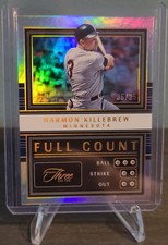 2023 PANINI THREE AND TWO-Harmon Killebrew Full Count Silver  HOLO card 05/25!