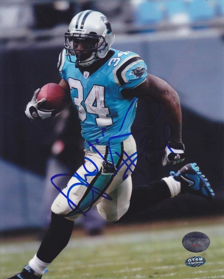 Foto firmada por DEANGELO WILLIAMS a color 8X10 certificado de holograma GTSM y ALA F09757 Foto 1 de 1
