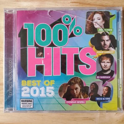 *NEW* 100% Hits Best Of 2015 Macklemore Adam Lambert Major Lazer Sia Flo Rida Foto 1 de 3