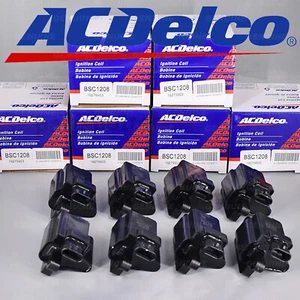 8 Pack Acdelco UF271 12558693 Ignition Coils For Chevy GMC 4.8L 5.3L 6.0L D581 - Picture 1 of 8