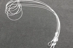 6 SURVIVAL SNARES LOADED RABBIT SNARES SMALL GAME 36" 1/16 SURVIVAL RABBIT SNARE - Picture 1 of 3