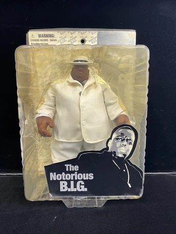 Notorious BIG Action Figure Unopened Mezco Biggie Smalls Rare Bad Boy Hip Hop Cover