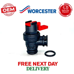 Worcester Bosch Pressure Relief Valve 87161064310 OEM NEW - Picture 1 of 2