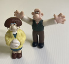 Vintage Wallace & Gromit Figures - Wendy + Wallace 1989 Collectable