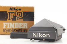 [COMO NUEVO con caja] Buscador de vista de prisma a nivel de ojo negro Nikon DE-1 para réflex F2 de JAPÓN