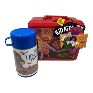 Disney The Hunchback Of Notre Dame Vintage 90s Aladdin Lunchbox Complete UNUSED - Picture 1 of 10
