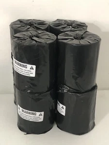 4"x2" - 8 ROLLS X 750 Address Labels Each for Thermal Printer Perforated - Picture 1 of 3