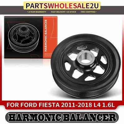 Equilibrador armónico de motor para Ford Fiesta 2011 2012-2018 1,6 L aspiración natural Foto 1 de 4