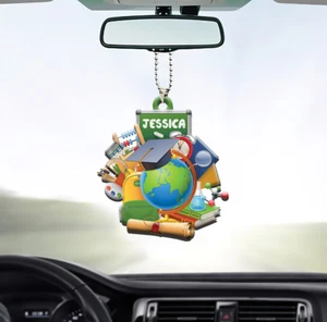 Personalized Graduate Ornament, Graduated Car Ornament, Senior Ornament Gift - Picture 1 of 4