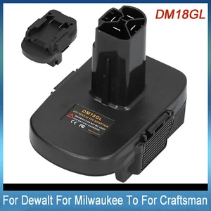 Battery Adapter For Dewalt For Milwaukee To For Craftsman 19.2V Tools USB Port - Picture 1 of 10