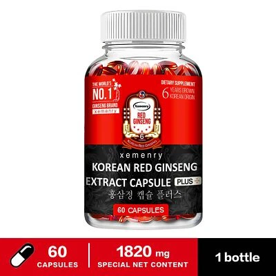 Korean Red Ginseng Extract - Extra Strength Highest Potency,Testosterone Booster - Image 1 of 4