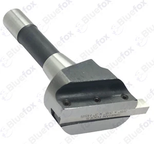 Fresa de dientes de impacto Flycutter R8 con inserto HSS Bluefox - Imagen 1 de 4