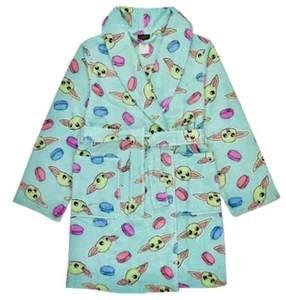 Girls Star Wars Mandalorian “Macaron” Robe, Size 8 - Picture 1 of 2