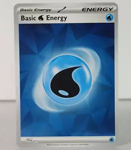 Energía de agua (lámina) - Escarlata y violeta - 011 - Juego de cartas coleccionables Pokémon - Imagen 1 de 6