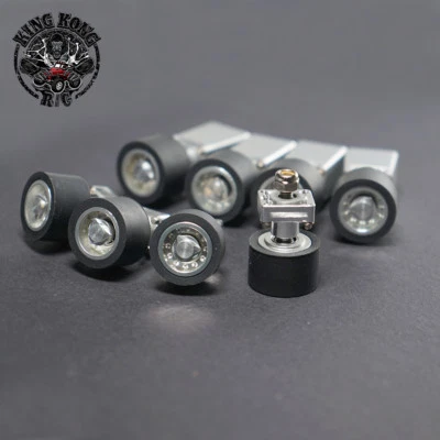 Fully Metal Tank Track Wheels Set for Tamiya 56020 1/16 Leopard 2 A6 R/C Tank - Image 1 of 4