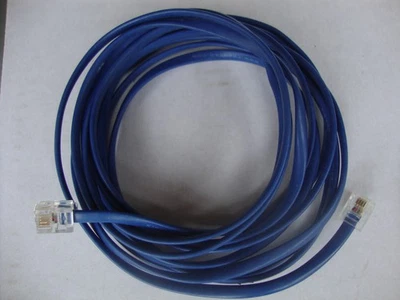 ADSL Internet Broadband DSL RJ11 to RJ11 Cable Lead - White - Image 1 of 3