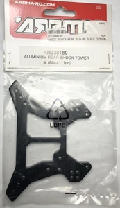 ARRMA AR330189 - Aluminium Dämpferbrücke hinten M, schwarz - Bild 1 von 2