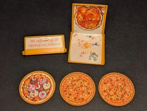 Vintage TMNT 1989 Pizzawerfer PIZZASCHEIBEN Sitzschild Zubehör Ersatz - Bild 1 von 7
