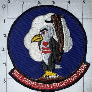1950s - Parche 93rd Fighter Interceptor Squadron Guerra Vietnam (7) - Imagen 1 de 2