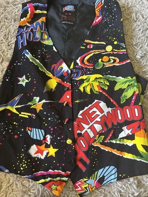 Planet Hollywood Vintage Vest S/m 90s - Image 1 of 4