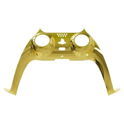 Carcasa cromada de repuesto con placa frontal personalizada para controlador PS5 Dualsense Foto 1 de 4