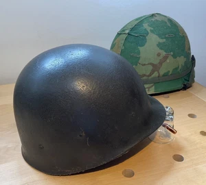 US M1 helmet liner. Vietnam era. Post WW2, Korea. Genuine item. - Picture 1 of 5