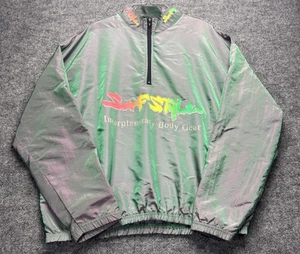 Surf Style Interplanetary Body Gear Windbreaker Pullover irisierend USA Vintage - Bild 1 von 11