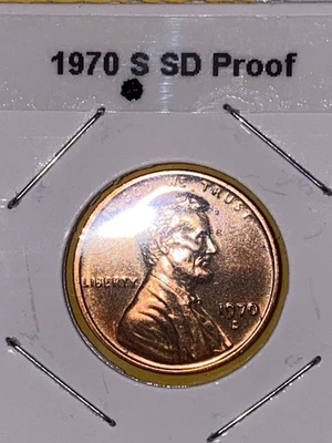 Centavo conmemorativo Lincoln fecha pequeña 1970-S prueba UNC. Envío gratuito. Foto 1 de 2
