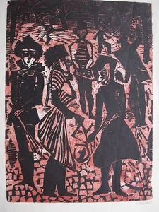 Willem GRIMM Eberstadt Darmstadt  Silvester RUMMELPOTT  Fastnacht  Mummenschanz - Bild 1 von 1