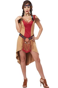 Indianer Schönheit Indianer Prinzessin Kostüm für Erwachsene - Bild 1 von 2