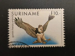 Surinam Sc 729 gebraucht 1985 10g Harpyie Adler  - Bild 1 von 3