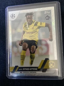 2022-23 Topps Jamie Bynoe-Gittens /99 Jade Edition Year of Rabbit #43 Dortmund - Picture 1 of 2