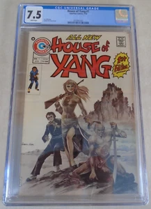 House of Yang Issue #1 Comic Book. CGC Graded. 1975 Charlton Comics - Picture 1 of 4
