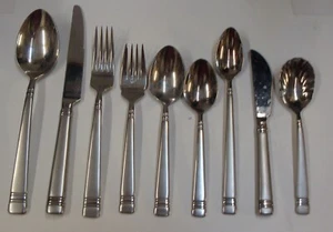 Reed Barton LONGWOOD MATTE (GELATE) posate inox PEZZO A SCELTA argenteria - Foto 1 di 11