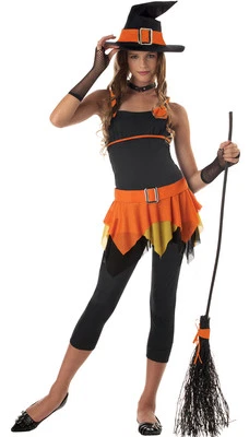 Sassy Witch Teen Costume - Image 1 of 2