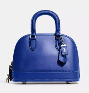 COACH 1941 Revel Bag 24 SPORT BLUE Glovetanned Leather NWT! - Picture 1 of 11