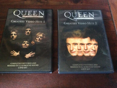 Queen - Greatest Video Hits 1 2 [4 DVD]  Brian Maz Freddie Mercury - Bild 1 von 3