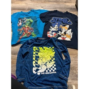 Lot of boys size 6 shirts and bathing suits - Picture 1 of 6