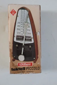 Wittner Taktell Piccolo Keywound Metronome Ruby Red #834 - Picture 1 of 10