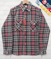 Joe McCoy 8HOUR UNION check flannel shirt size:15
