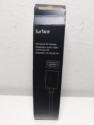 Microsoft - HD Digital A/V Adapter for Surface RT - Z2S-00001 (Open Box) - Image 1 of 2
