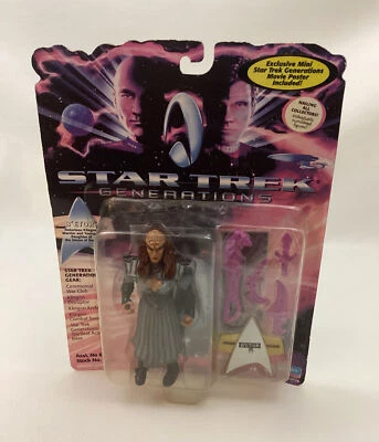Figura de acción Star Trek Generations B’ETOR Playmates Toys 1994 de colección nueva Foto 1 de 4