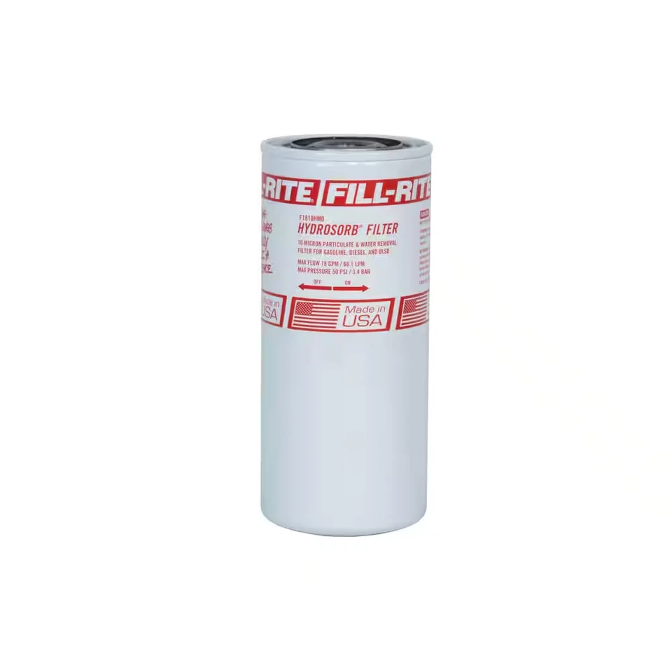 Fill Rite F1810HM0 Micron Hydrasorb Spin On Fuel Filter