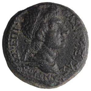 Antiochos IV of Commagene. 38-72AD AE Provincial. Capricorn & Star - Imagen 1 de 3
