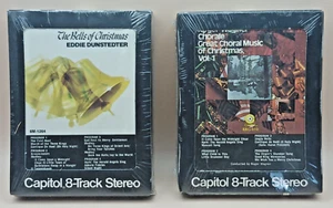 2 8-Track Christmas music EDDIE DUNSTEDTER / ROGER WAGNER - Imagen 1 de 3