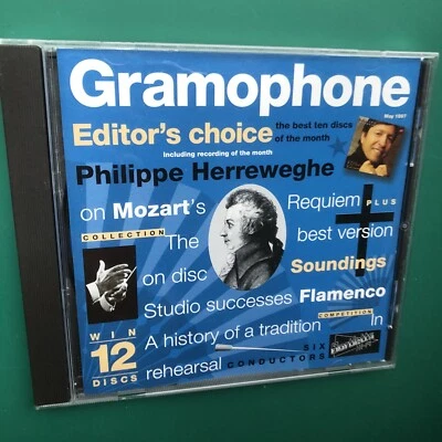 GRAMOPHONE EDITOR'S CHOICE: MAY 97 Classical CD Philip Herreweghe Mozart Requiem - Image 1 of 4