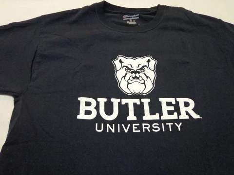 Butler University Bulldogs  Champion Brand  T-Shirt  Size Medium Cover