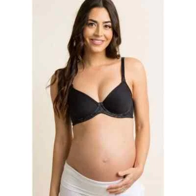 CAKE LINGERIE Maternity Cinnamon Waffles Nursing Bra US 34D - Image 1 of 4