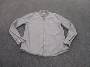 Nudie Jeans Co Shirt Adult M Gray Pocket Collared Dress Business Casual Mens - Picture 1 of 8