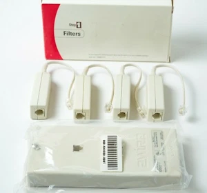 2 Wire DSL Filters for 2-line Phones - LFT 4-2 & LFT 4-2-WM - 4 Inline & 1 Wall - Picture 1 of 5